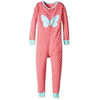 Carter's Little Girls' 1-Piece Snug Fit Cotton Footless Pajamas