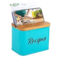 Recipe Box - Tiffany Blue - 4