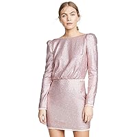 RACHEL ZOE Women's Cadence Dress, Light Pink, 10