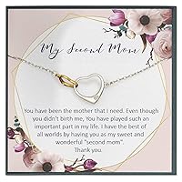 Second Mom Quotes Jewelry My Other Mother Stepmom Gifts Stepmother Mother in Law Gifts Mother Like