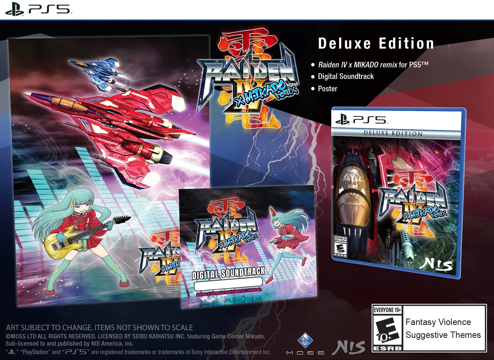 Raiden IV x MIKADO remix: Deluxe Edition - PlayStation 5