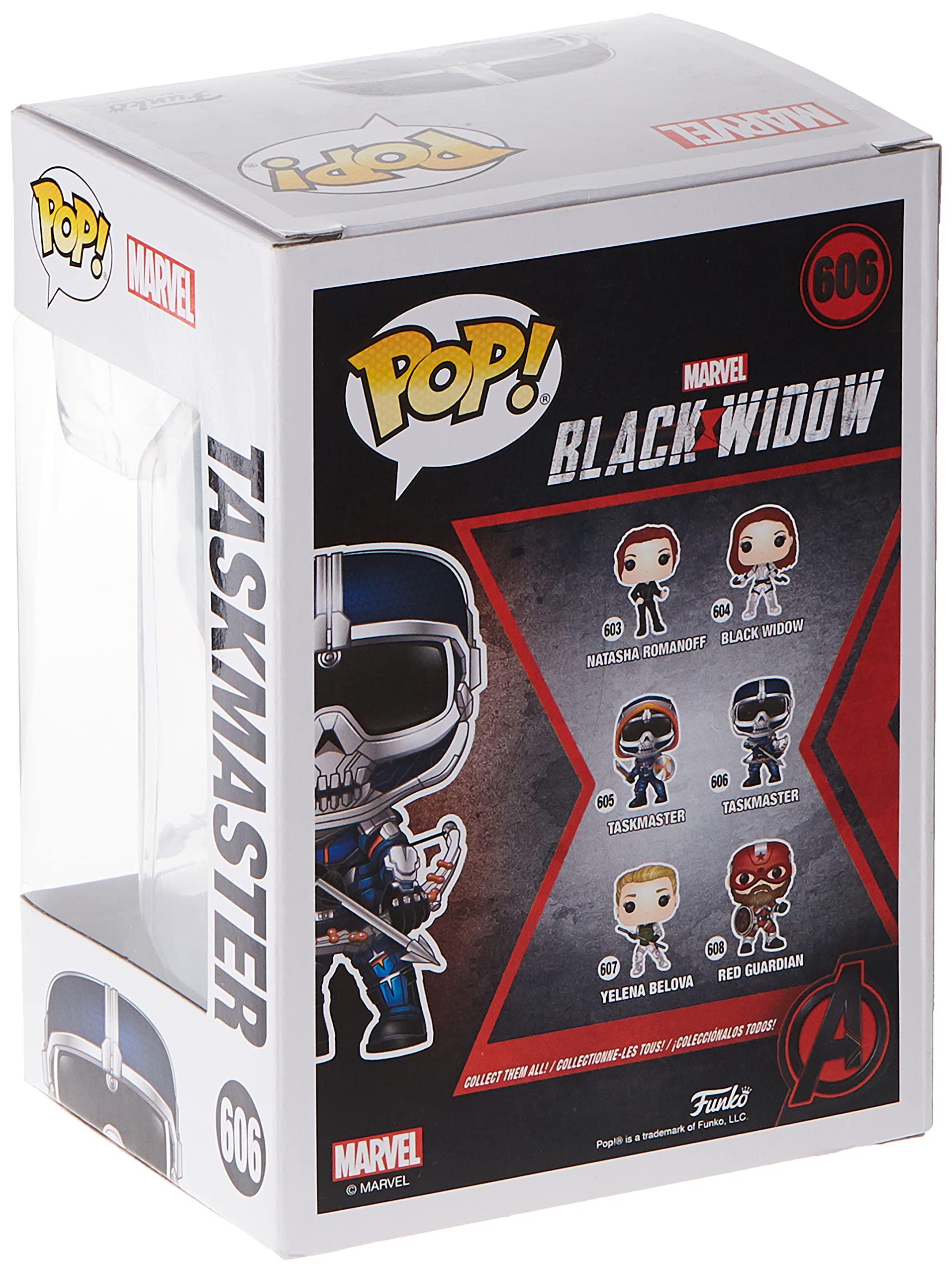 Funko Pop! Marvel: Black Widow – Taskmaster with Bow, Multicolor