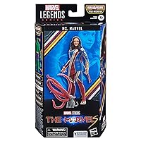 Marvel Legends Series Ms. Marvel, The Marvels 6-Inch Collectible Action Figures, Toys for Ages 4 and Up