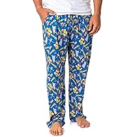 INTIMO DreamWorks Shrek Mens' Characters Donkey Fiona Gingerbread Man Pinocchio Sleep Pajama Pants