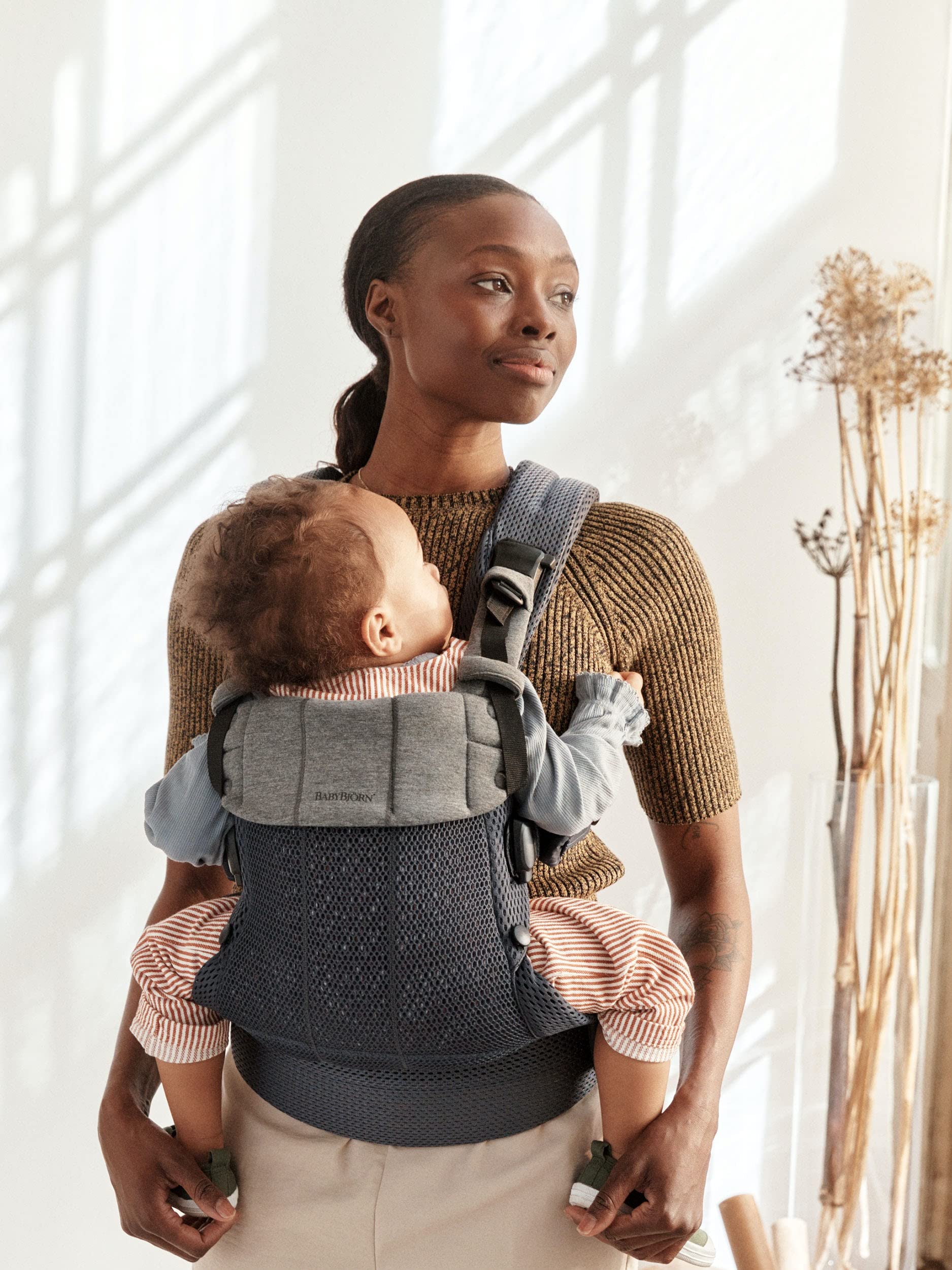 BabyBjörn Baby Carrier Harmony, 3D mesh, Anthracite