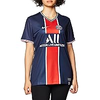 Nike 2020-2021 PSG Home Womens Football Soccer T-Shirt Jersey