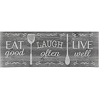 J&V TEXTILES Kitchen Mat Cushioned Anti Fatigue Floor Mat,19.6