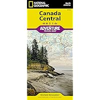 Canada Central Map (National Geographic Adventure Map, 3114)
