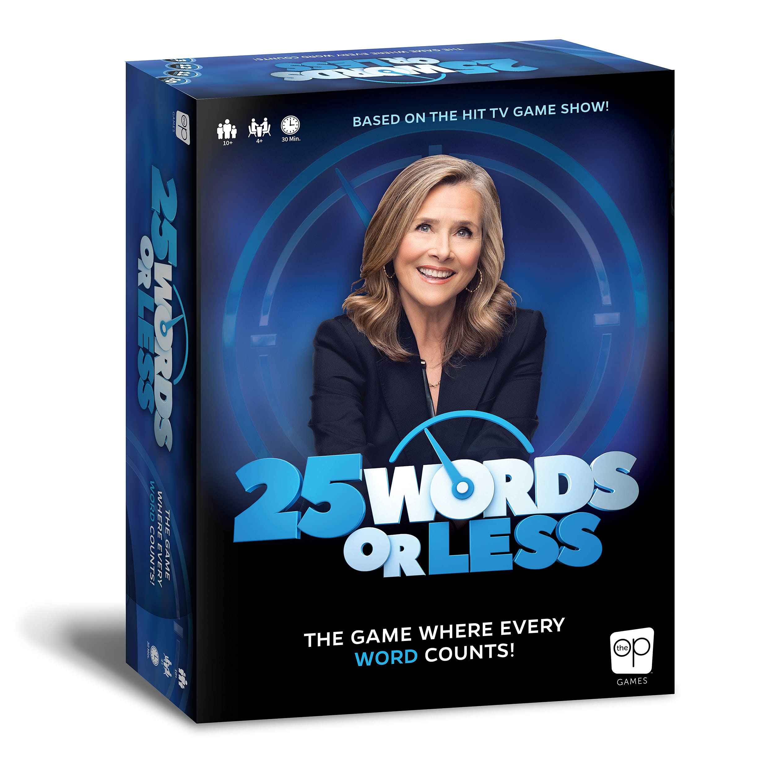 25 Words or Less | Fast-Paced Word Game | Friends & Family Board Game | Based on Popular TV Game Show with Meredith Vieira