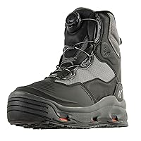 Korkers Men's Darkhorse Fishing / Wading Boot, Includes Interchangeable Felt & Kling-On Soles