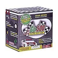 Go500 Car Racing Dice Game | Great for NASCAR Fans, Families, and Kids | Portable Fun Game for Home, Travel, Camping, Bleachers, Vacation, Beach