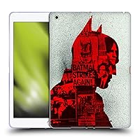 Head Case Designs Officially Licensed The Batman Collage Neo-Noir Graphics Soft Gel Case Compatible with Apple iPad 10.2 2019/2020/2021