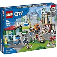LEGO City Town Center 60292 Building Kit; Cool Building Toy for Kids, New 2021 (790 Pieces)
