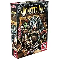 Monster Inn – Board Game by Pegasus Spiele - 3-5 Players – 20-30 Minutes of Gameplay – Games for Game Night – Teens and Adults Ages 14+ - English Version
