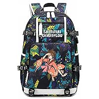 Anime Cosplay Samurai Champloo Backpack Bookbag Daypack School Bag Satchel Laptop Bag 13