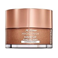 Magic Finish Summer Teint Make-Up Mousse (1.01 Fl Oz) – 4in1 Primer, Foundation, Concealer & Powder With Buildable Coverage, Hides Redness And Dark Spots, Vegan, For Medium To Deep Skin Tones