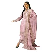 Delisa New Wedding Party wear Embroidered Salwar Kameez Indian Dress Ready to Wear Salwar Suit For Women 7112