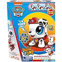 Build a Bot Paw Patrol Marshall - Build Your Own Robotic Pet with 20+ Pieces with 1 Sticker Sheet, Ages 3-10
