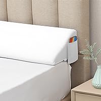Vekkia King Size Bed Wedge Pillow Gap Filler/Headboard Pillow/Mattress Wedge to Fill 0-6