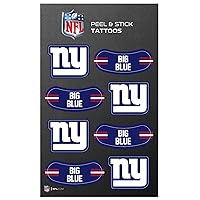 NFL Football Peel & Stick Temporary Tattoos - Eye Black - Game Day Approved