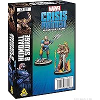 Marvel Crisis Protocol Heimdall & Skurge Character Pack | Miniatures Battle Game | Strategy for Adults | Ages 14+ | 2 Players | Average Playtime 90 Minutes | Made