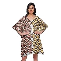 Kaftan Dresses for Women Plus Size Printed Bikini Coverup Caftan Dress