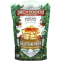 Gluten-Free Pancake and Waffle Mix by Birch Benders,14 Ounce (Pack of 1)