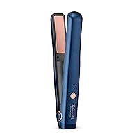 Conair Unbound Cordless 3/4-inch Mini Flat Iron ~ Rechargeable Flat Iron for Sleek and Straight Styles Anytime, Anywhere, Blue
