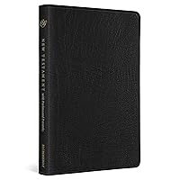ESV New Testament with Psalms and Proverbs (Genuine Leather, Black) ESV New Testament with Psalms and Proverbs (Genuine Leather, Black) Leather Bound