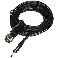 RoadPro RP-100C 10' AM/FM Antenna Coaxial Cable,Black