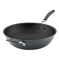 Circulon A1 Series with ScratchDefense Technology Nonstick Induction Stir Fry Pan, 13.25 Inch, Graphite