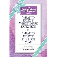 What to Expect: The Congratulations, You're Expecting! Gift Set NEW: (Includes What to Expect When You're Expecting and What to Expect The First Year) What to Expect: The Congratulations, You're Expecting! Gift Set NEW: (Includes What to Expect When You're Expecting and What to Expect The First Year) Paperback
