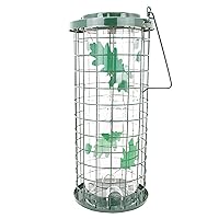 Perky-Pet 114G Squirrel Stumper Wild Bird Feeder, Green