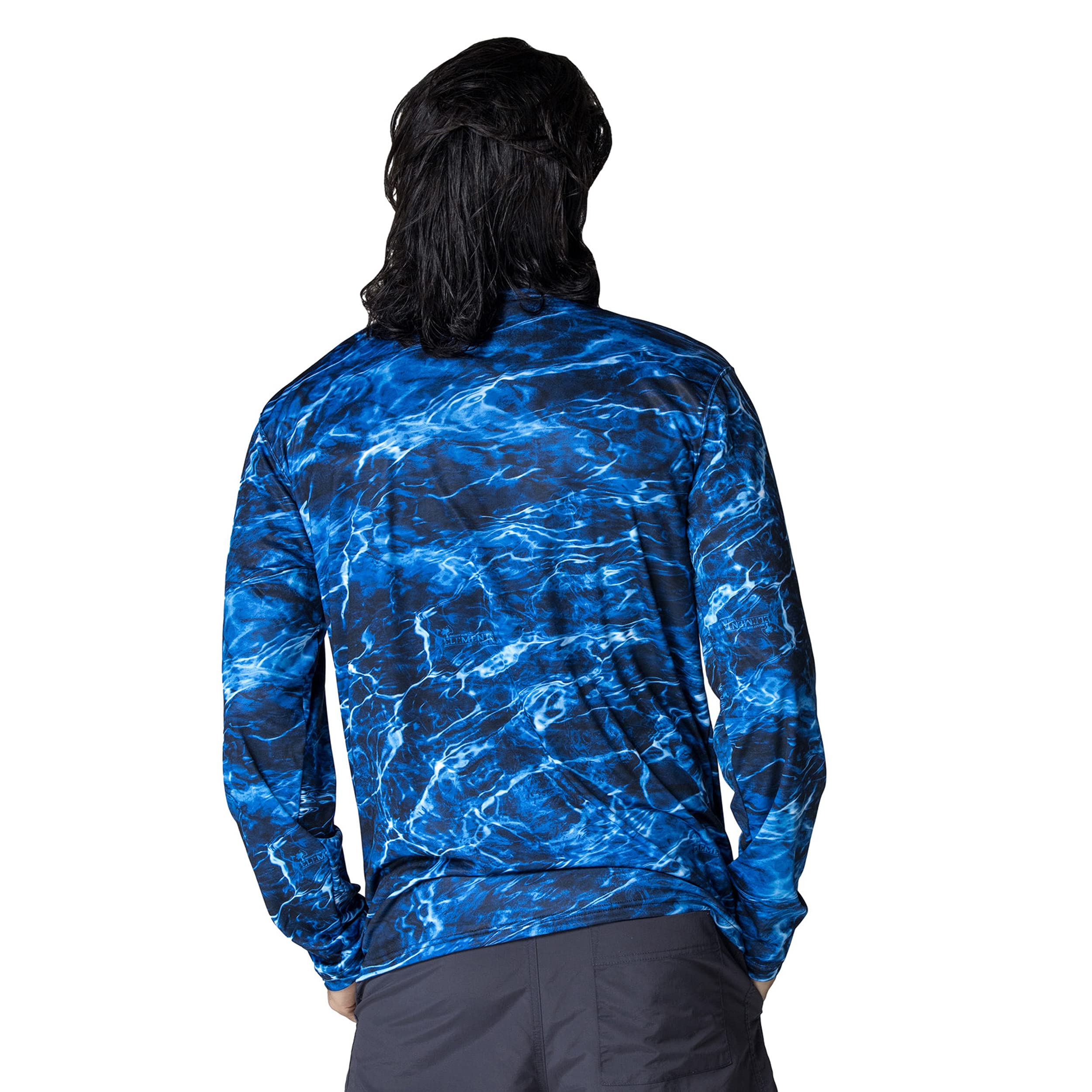 Vapor Apparel Men's Outdoor UPF 50+ Long Sleeve T-Shirt, UV Sun Protection for Fishing, Running, Hiking