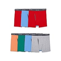 Fruit of the Loom Boys' Boxer Briefs with Coolzone Fly
