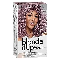 Blonde It Up Crystal Glow Toners Demi-Permanent Hair Dye, Sheer Amethyst Hair Color, Pack of 1
