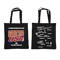 Official The Scarlet Tour Merch Tote Bag