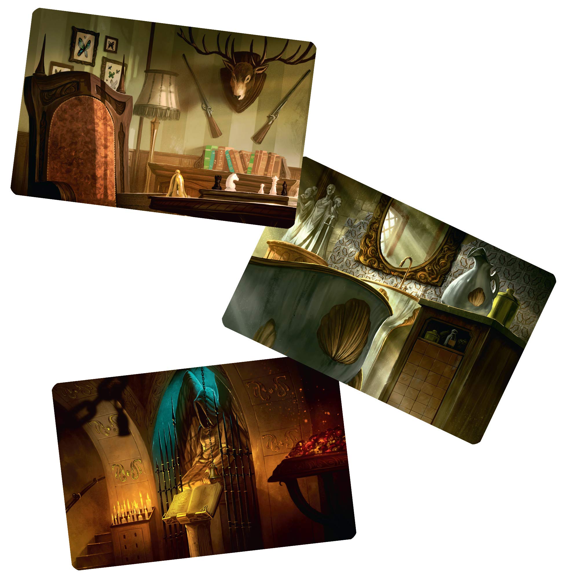 Libellud Mysterium Secrets & Lies Board Game Expansion - Enigmatic Cooperative Mystery Game with Ghostly Intrigue, Fun for Family Game Night, Ages 10+, 2-7 Players, 45 Minute Playtime, Made