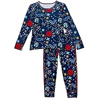 Hot Chillys Toddler Originals Print Moisture-Wicking Thermal Breathable Base Layer Underwear Set Elastic Waistband Flat Seam