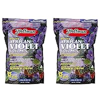 Hoffman 10301 Organic African Violet Soil Mix, 4 Quarts - 2 Pack…