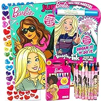 Barbie Coloring and Activity Book Bundle with Imagine Ink Coloring Book, Stickers and More