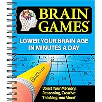Brain Games #1: Lower Your Brain Age in Minutes a Day (Volume 1)