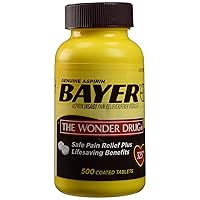 Bayer Aspirin Pain Reliever 325mg - 500 Tablets