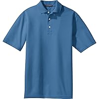 Port Authority Signature - Rapid Dry Polo Sport Shirt. K455 - Large - Riviera Blue