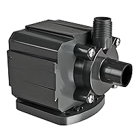 Danner Manufacturing, Inc., Pondmaster Pond-Mag, 350 GPH Magnetic Drive Water Pump, Black, 02523