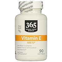 365 by Whole Foods Market, Vitamin E 400IU, 90 Softgels