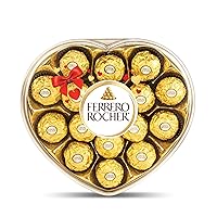 Ferrero Rocher, 16 Count, Gourmet Milk Chocolate Hazelnut, Valentine's Chocolate, Individually Wrapped, 6.2 oz