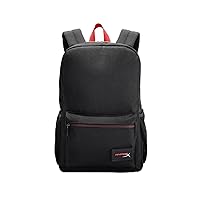 HyperX Delta Gaming Backpack Secure Organization Recycled Materials Travel Ready Black