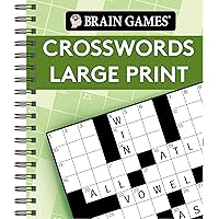 Brain Games - Crosswords Large Print (Green) Brain Games - Crosswords Large Print (Green) Spiral-bound