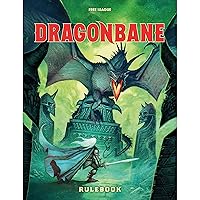 Free League Publishing: Dragonbane: Core Rulebook - Hardcover RPG Book, D20 Roleplaying Game, Fantasy & Adventure, Magic & Combat, Demons & Dragons